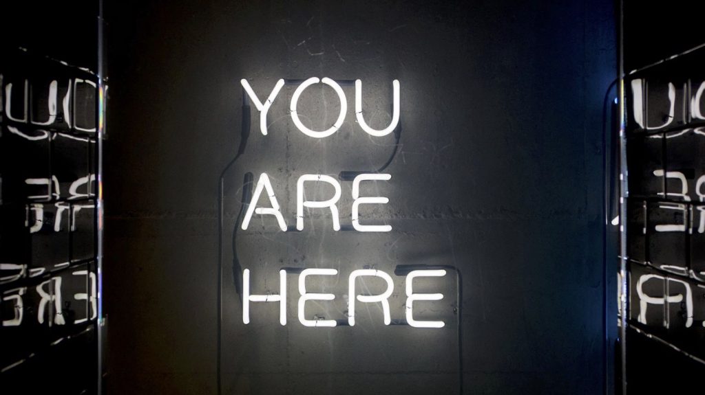 you are here